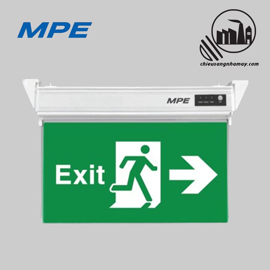 Đèn thoát hiểm 1 mặt phải MPE EXR_chieusangnhamay